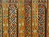 Detailed Patterns on Interior Wooden Beams